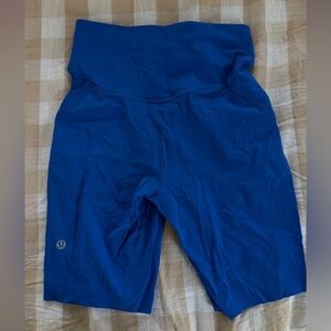 Lululemon Athletica Vibrant Blue Biker Shorts